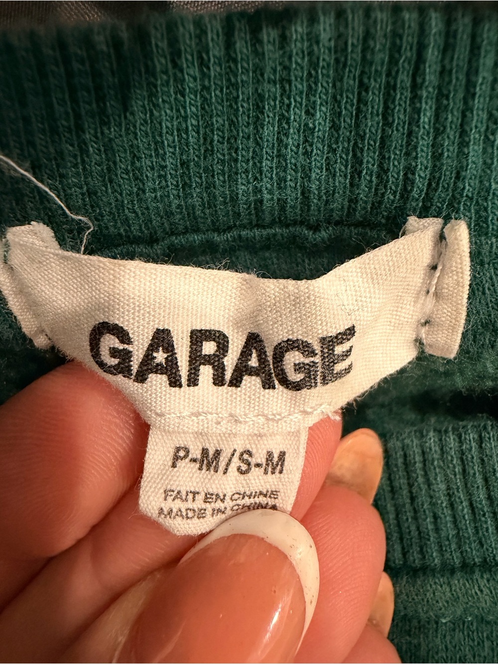 Garage set cargo pants and crew neck top - Picture 3 of 9
